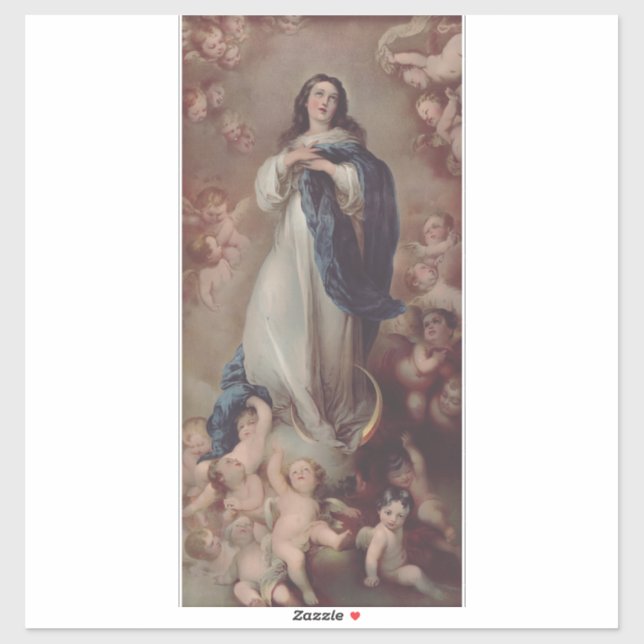 Sticker Notre-Dame de l'Immaculée Conception (Feuille)