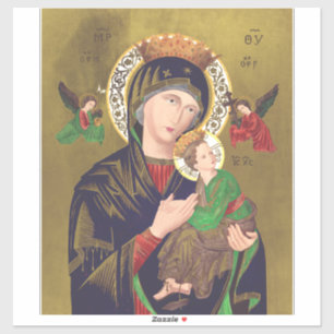 Sticker Notre Dame de Perpetual Aide
