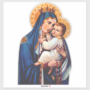 Sticker Notre-Dame du Mont-Carmel Art dévotionnel