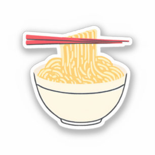 Sticker Nouilles et baguettes