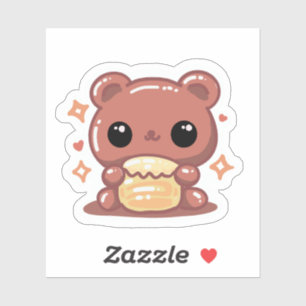 Sticker Nounours ours 