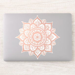 Sticker Nouveau Mandala Rose Gold