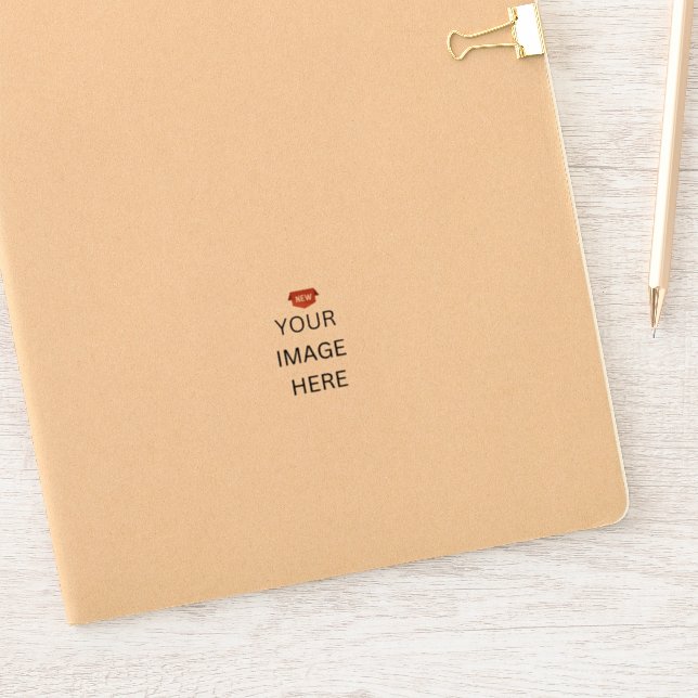 Sticker NOUVEAUTÉ ! Gloss 2" x 2" - Coupe personnalisée (Carnet de notes)