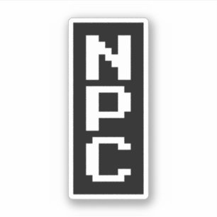 Sticker NPC - Caractère non jouable