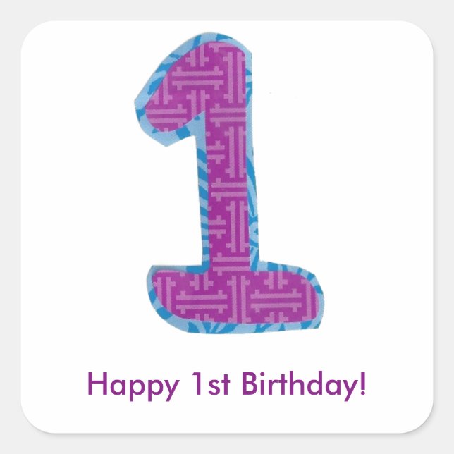 Sticker numéro un (Devant)