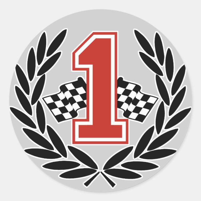 Sticker numéro un (Devant)