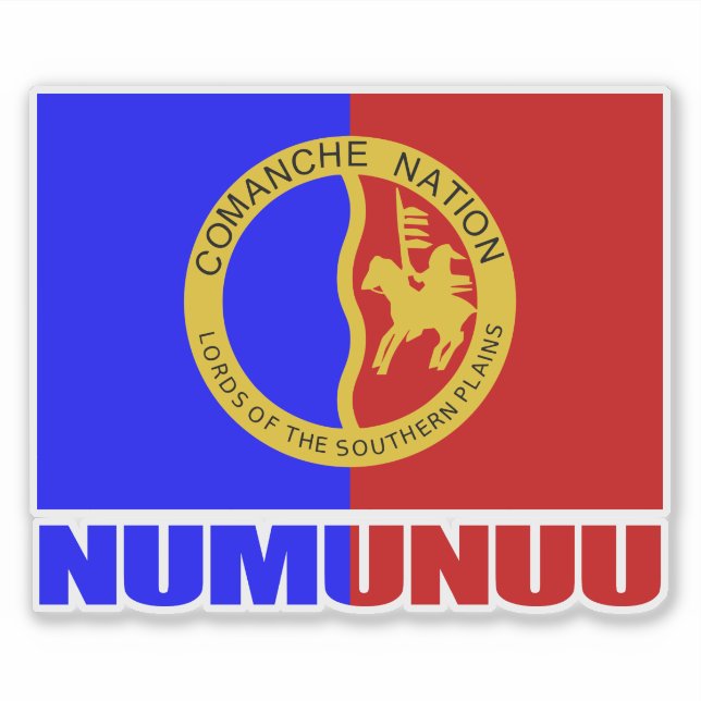 Sticker Numunuu (Comanche) (Devant)