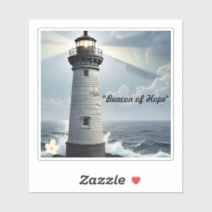 Sticker "Oasis océanique trouvée"