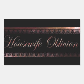 Sticker Oblivion ménagère