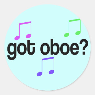 Sticker Oboe