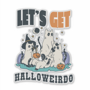 STICKER OBTENONS HALLOWEIRDO