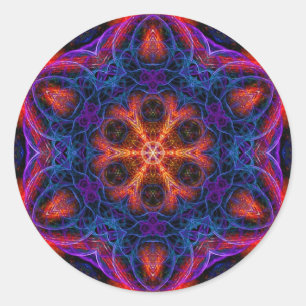 Sticker Ocanayia Fractal Mandala