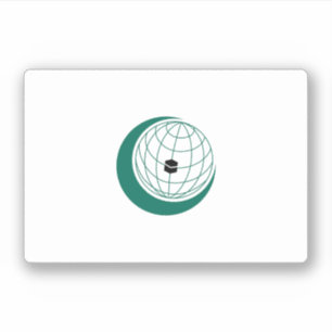 Sticker OCI - Drapeau de l'Organisation de coopération isl