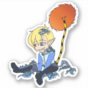 Sticker Oculaire Oral Crabes d'Anniversaire