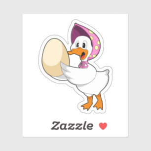 Sticker Oeuf de canard