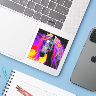 Sticker Oeuvre d'Ai Horse