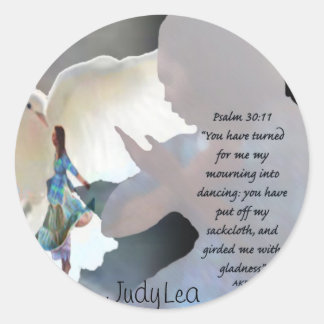 sticker of mourning into dancing