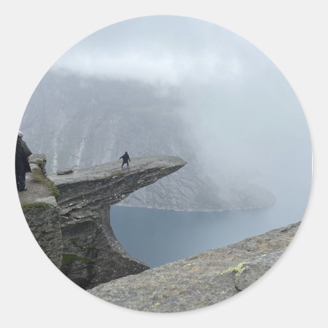 Sticker of Trolltunga Norway (Front)