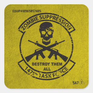 Sticker officiel 147th Zombie TF Equipment ID