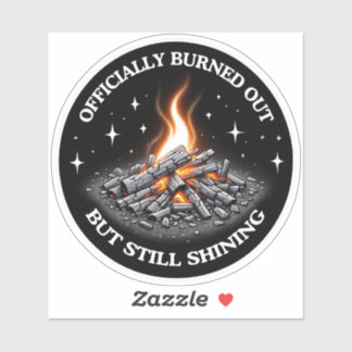 Sticker Officiellement épuisé, mais toujours brillant_Humo