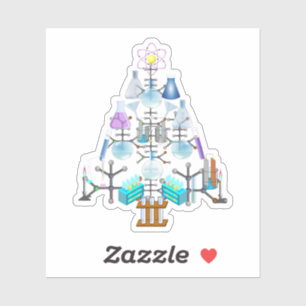Sticker Oh Chimie, Oh Arbre Chimiste