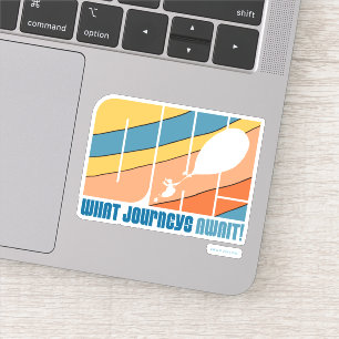 Sticker Oh, Les Endroits Où Tu Vas Aller ! "Quels voyages 