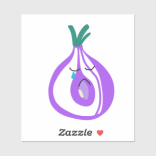 Sticker Oignon qui pleure