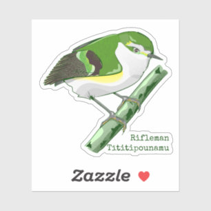 Sticker Oiseau tititiponamu NZ