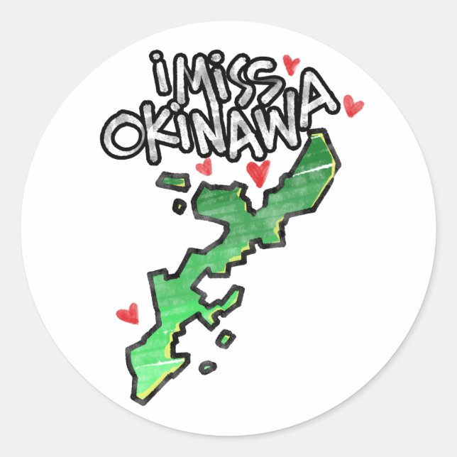 Sticker Okinawa (Devant)