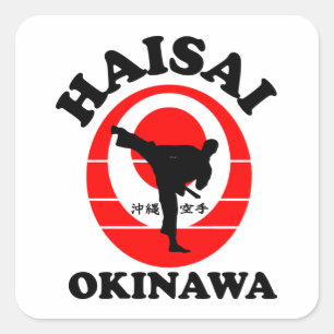 Sticker Okinawa Karate Haisai