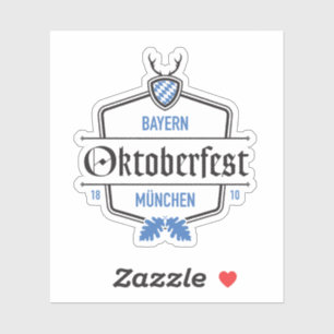 Sticker Oktoberfest Munich, Bavière