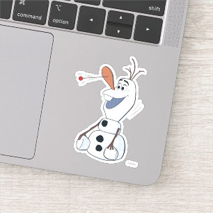 Sticker Olaf Avec Boule À Paddle