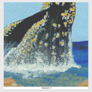 Sticker Olamendies murale murale, braconner la baleine