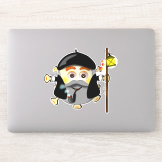 Sticker Olentzero vasco Eguberri on by Simonsitos