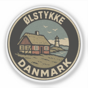 Sticker Ølstykke, Danemark Danmark