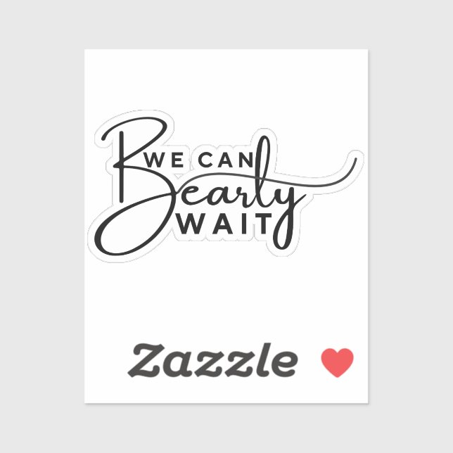 Sticker On Peut Attendre (Feuille)