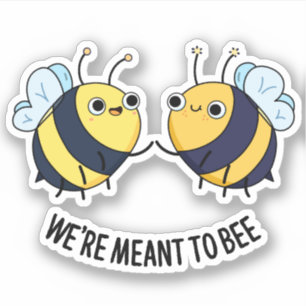 Sticker On veut être amusant jeu d'abeilles