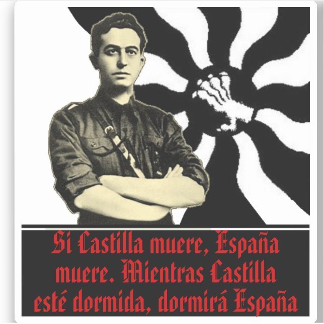 Sticker Onésimo Redondo (Devant)