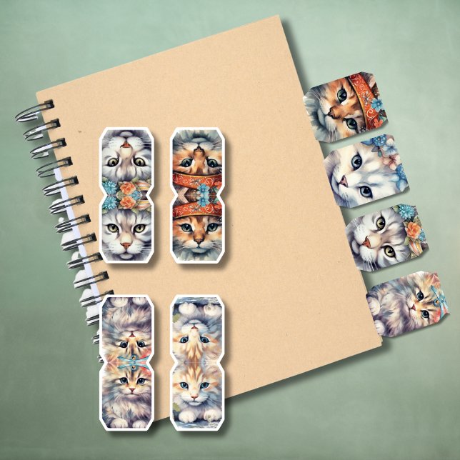 Sticker Onglets de chat pour le journaling (Créateur téléchargé)
