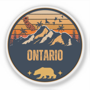 Sticker Ontario, Californie