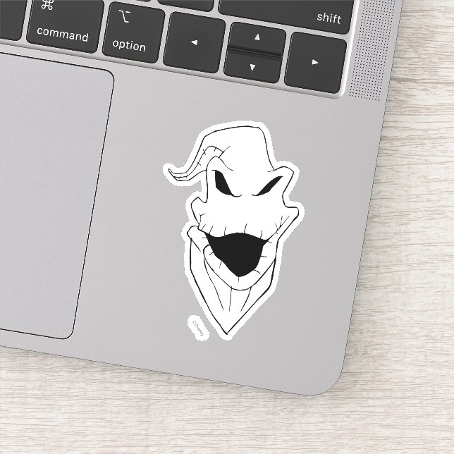 Sticker Oogie Boogie | Face de grincement (Détail)