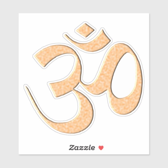 Sticker Or Om  (Feuille)