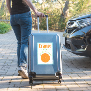 Sticker Orange Vous êtes content C'est été
