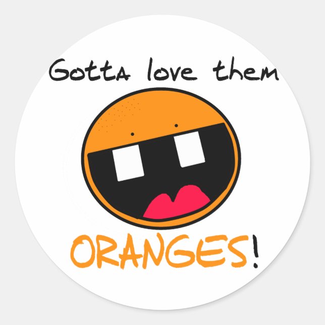 Sticker Oranges (Devant)
