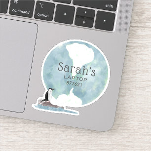Sticker Ordinateur portable Penguin