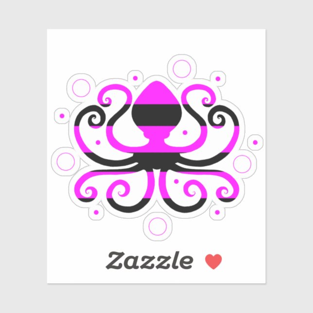 Sticker Ordinateur Portable Pink Strius (Feuille)