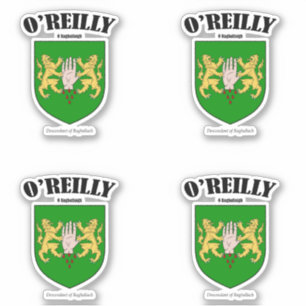 Sticker O'Reilly Crest Traduction et signification irlanda