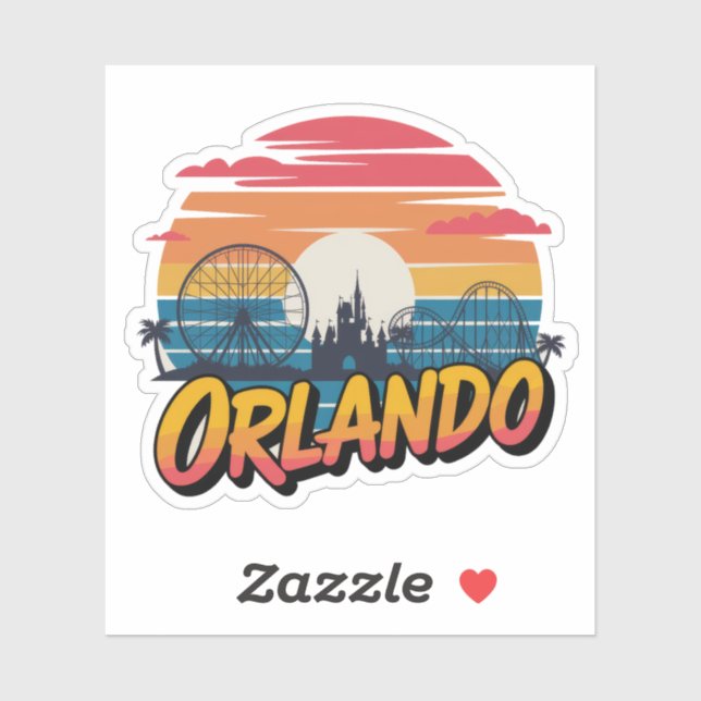 Sticker Orlando (Feuille)