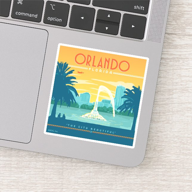 Sticker Orlando Floride (Détail)