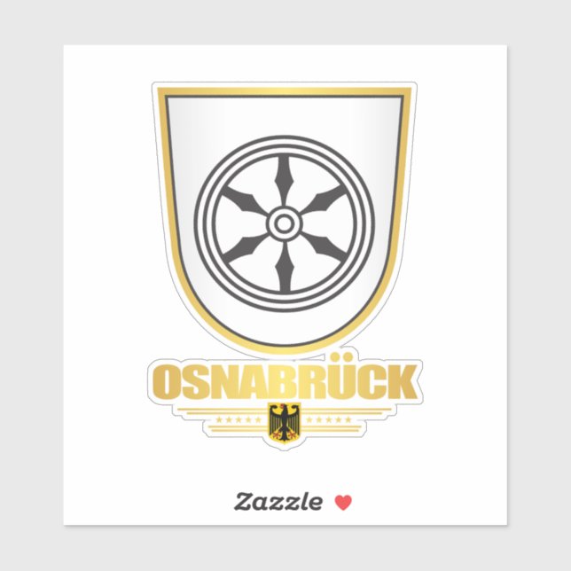 Sticker Osnabruck (Feuille)